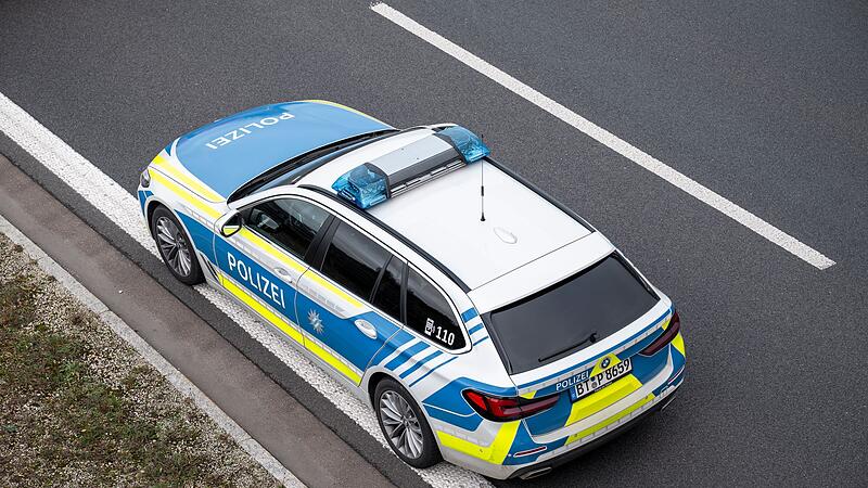 Unfall auf Autobahn 73