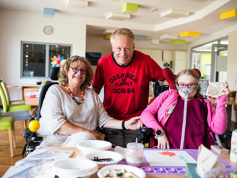 Catherine im Kinder- und Jugendhospiz  &bdquo;Sternenzelt&ldquo;