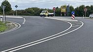 Die Kreuzung der B 286 mit der B 19 bei Oerlenbach ist ein Unfallschwerpunkt. Um sie sicherer zu machen, wird eine Ampel gebaut. Autofahrer müssen sich in der Bauzeit auf Sperrungen einstellen.