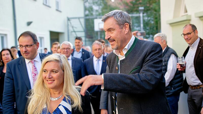 S&ouml;der und Huml feiern mit CSU BambergChristopher Street Day 2025 in Bamberg