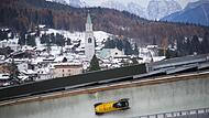 Olympia-Bobbahn in Cortina
