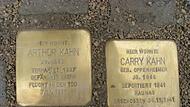 Das sind zwei der 16 Stolpersteine, die 2011 in Memmelsdorf verlegt wurden, um an die von den Nazis ermordeten jüdischen Bürger zu erinnern.