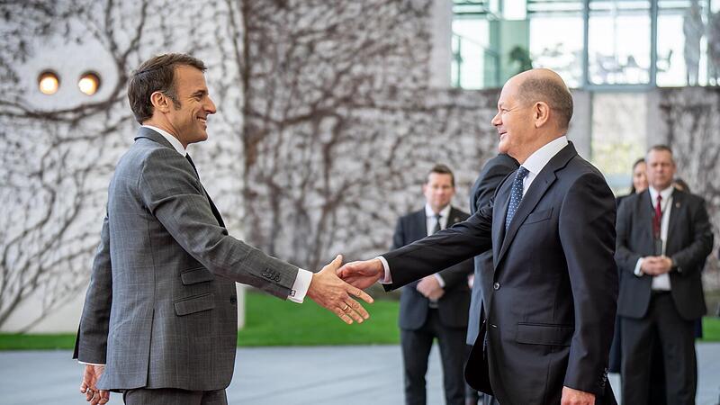Macron und Scholz gehen (kaum) aufeinander zu.