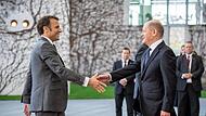 Macron und Scholz gehen (kaum) aufeinander zu.