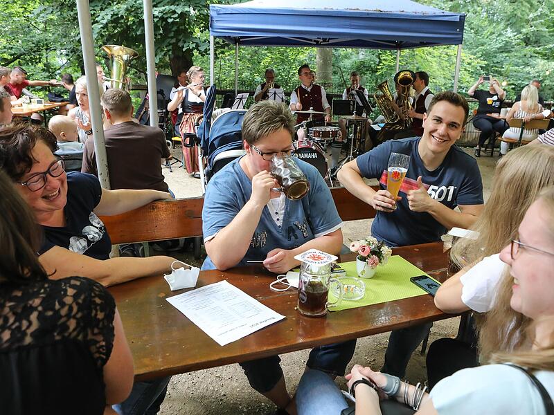 So sieht er aus, ein typischer Annafesttag (wie hier ein Samstag im vorigen Jahr). Heuer findet das Fest vom 21. bis 31. Juli statt.Forchheim & Fr&auml;nkische Schweiz