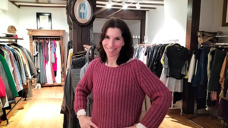 Anne B&ouml;hm er&ouml;ffnet ihren neuen Laden in der Karolinenstra&szlig;e