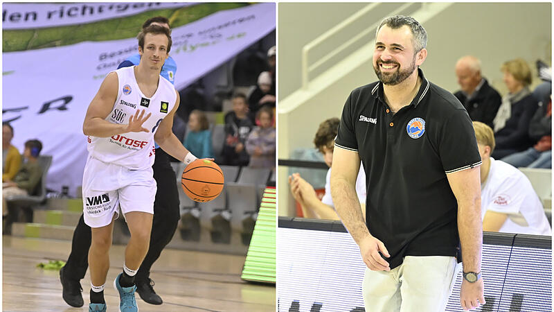 Eng miteinander verbunden: BBC-Spielmacher Nico Wenzl (links) und Cheftrainer Patrick Seidel.