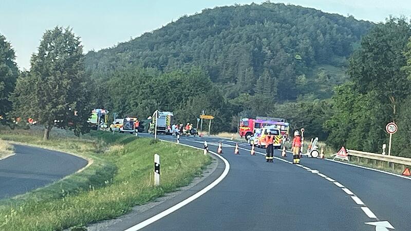 Frontalcrash bei Fuchsstadt