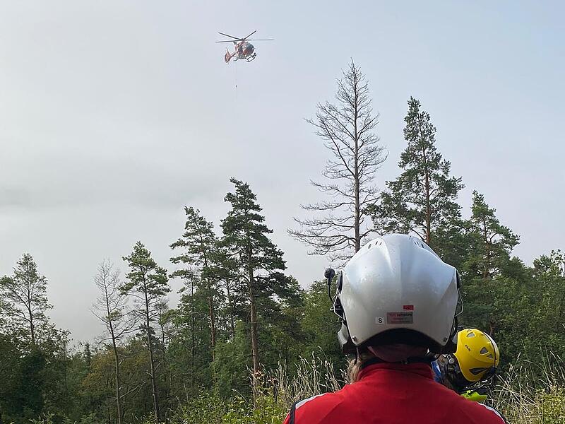 Bergwacht Einsatz Plesten Bergwacht Einsatz Plesten