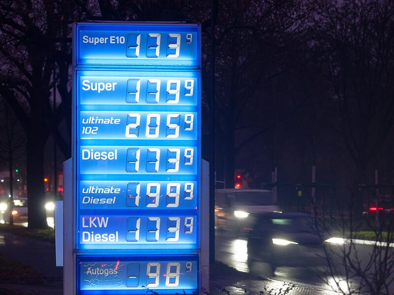 Inflation - Spritpreise