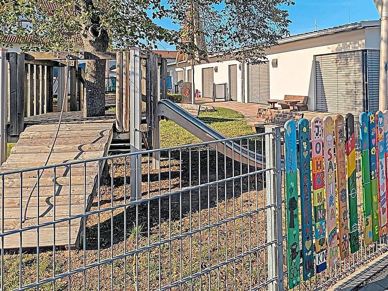 Blick auf den Kindergarten St. Margareta in Willersdorf: Die geplante Reform der staatlichen Kita-F&ouml;rderung k&ouml;nnte f&uuml;r die Eltern der Gemeinde Hallerndorf finanzielle Folgen haben.