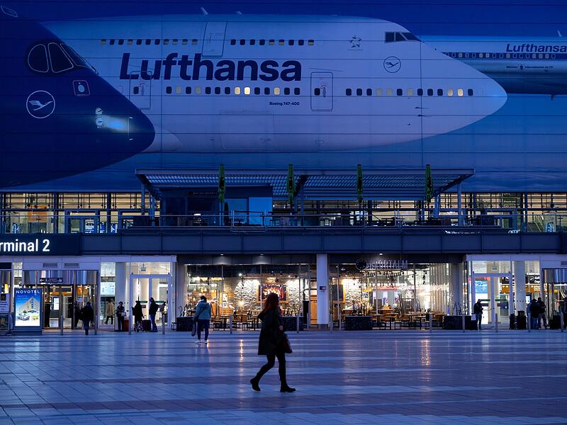 Streik bei der Lufthansa - M&uuml;nchen