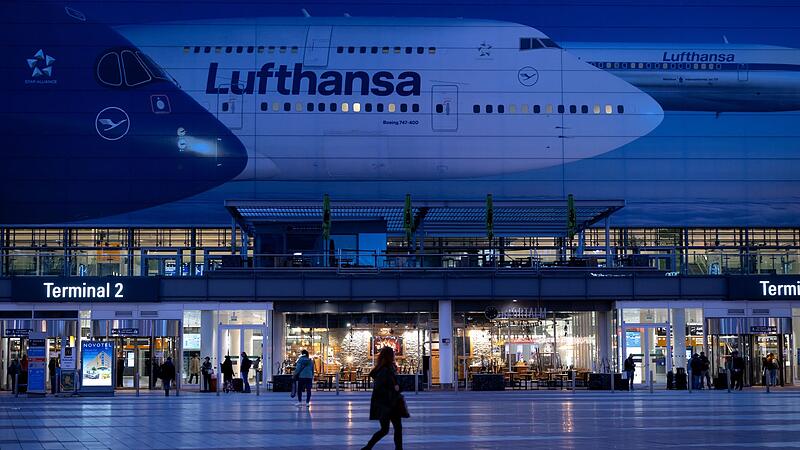 Streik bei der Lufthansa - M&uuml;nchen