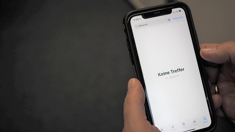 Die Stadt R&ouml;dental hat momentan noch keine eigene App.