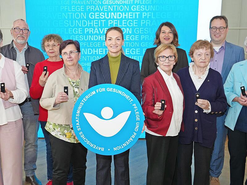 Im Bamberg wurden die Ehrenamtlichen aus Oberfranken ausgezeichnet.