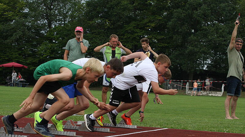 Leichtathletik-Sportfest des FC Rottershausen