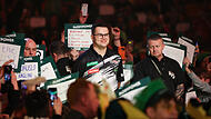 Gian van Veen erreichte bei der PDC-Weltmeisterschaft 2026 das Finale. Am 24. April kommen die Darts-Stars in die Bamberger Brose-Arena.