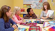 Mit der Einschulung ver&auml;ndert sich viel im Leben der Kinder. Im Klassenzimmer verbringen sie von nun an einen gro&szlig;en Teil ihrer Zeit. Studienkreis