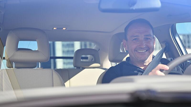 Autor Thomas Geiger im Audi A2
