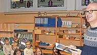 Die Kinder der Grundschule Wiesenthau hatten viel Spaß mit dem Autor Martin Muser.