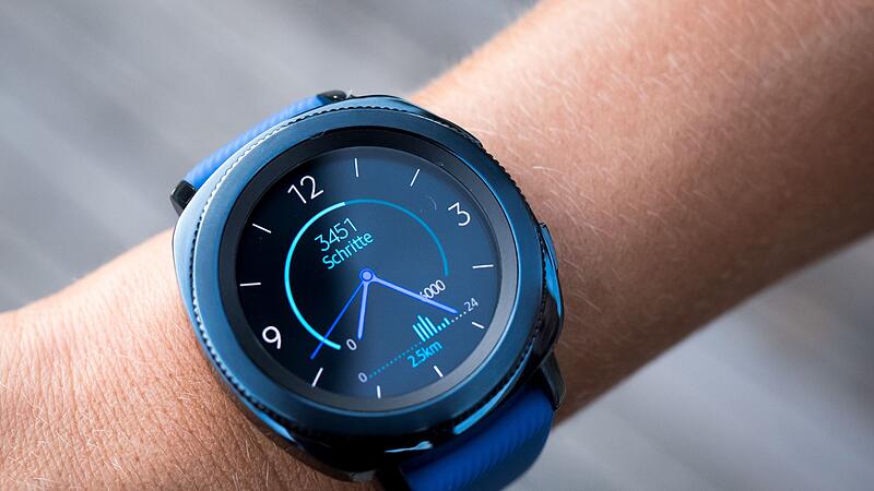 Smartwatch mit Schrittzähler
