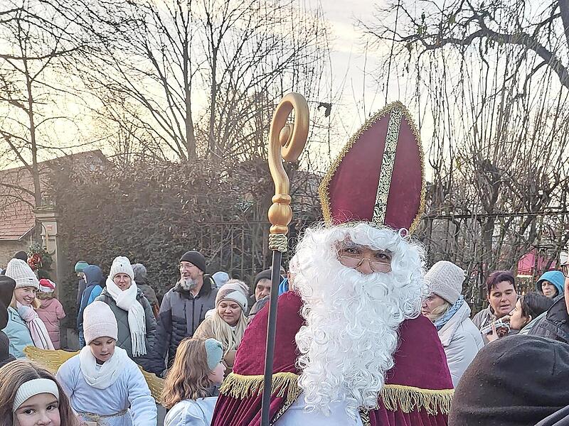 Besuch vom Nikolaus. Besuch vom Nikolaus.