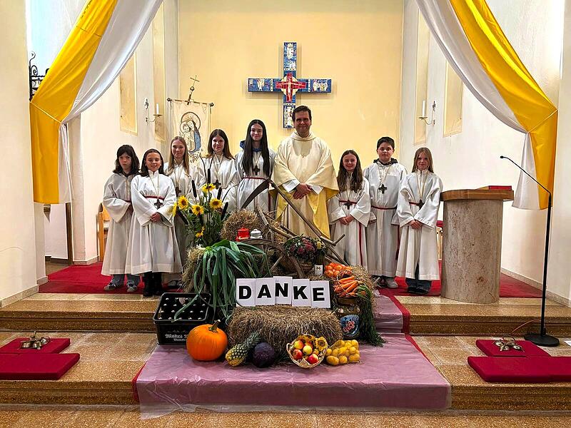 Wie hier in Wickendorf wurde auch in zahlreichen anderen Gemeinden im Landkreis Erntedank gefeiert.