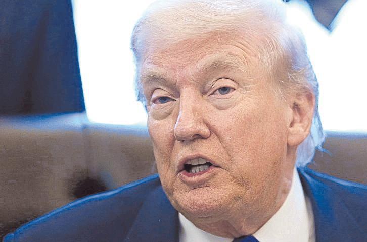 Der amerikanische Pr&auml;sident Donald Trump mag keine kritischen Fragen.