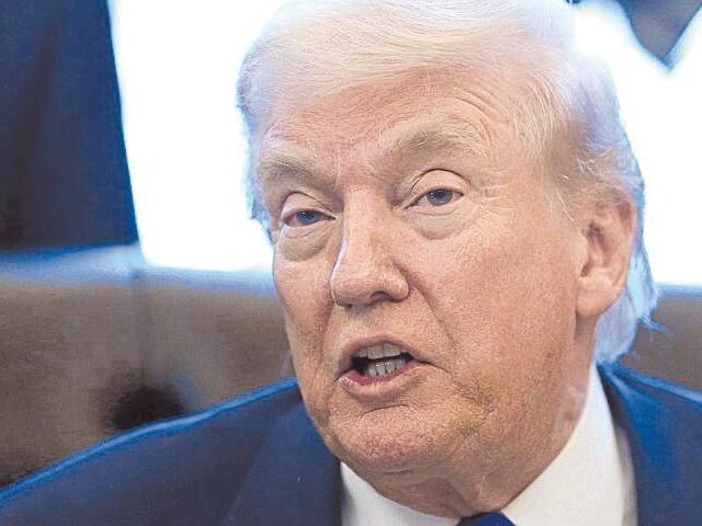 Der amerikanische Pr&auml;sident Donald Trump mag keine kritischen Fragen.