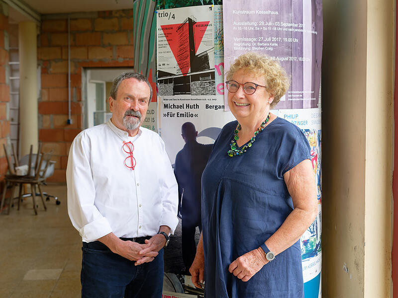 Ulrich und Barbara Kahle freuen sich &uuml;ber den E.T.A.-Hoffmann-Preis der Stadt Bamberg.