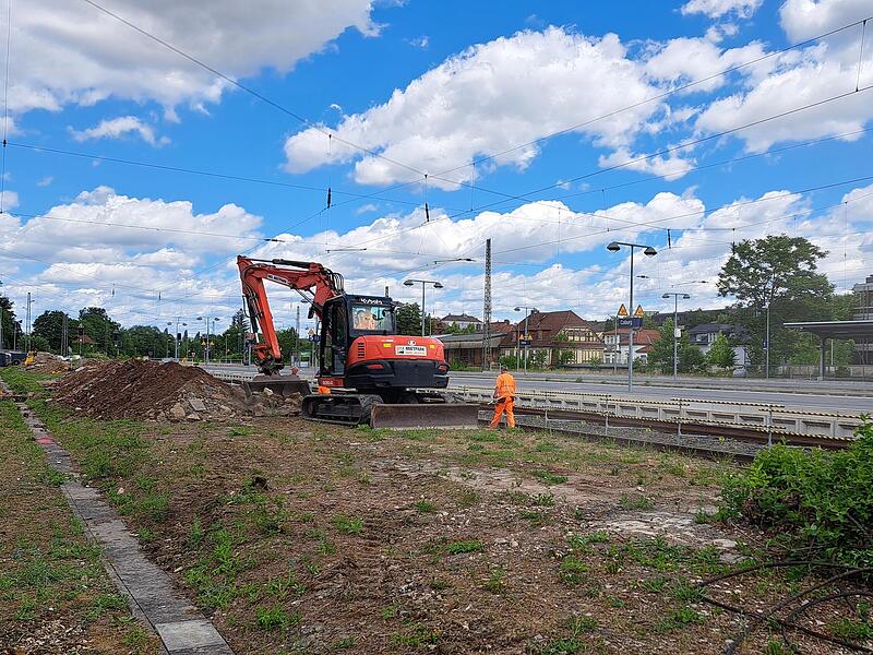 Seit Mittwoch, 25. Juni 2025, wird die Baustelle eingerichtet. Seit Mittwoch, 25. Juni 2025, wird die Baustelle eingerichtet.