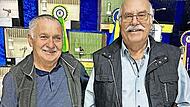 Waren bei der bayerischen Meisterschaft der Vogelschützer, Vogelliebhaber und Vogelschutzvereine (BLV) sehr erfolgreich (von links): Bruno Kirchner und Roland Hehn.