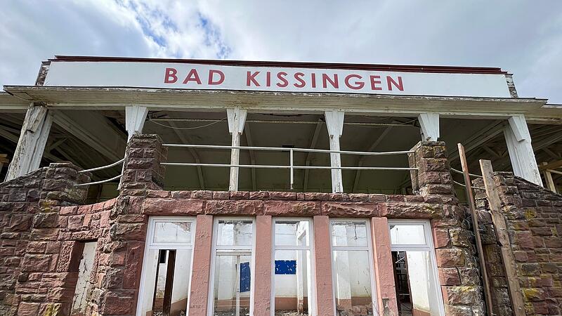 Das historische Turniergebäude in Bad Kissingen wird saniert. Das historische Turniergebäude in Bad Kissingen wird saniert.