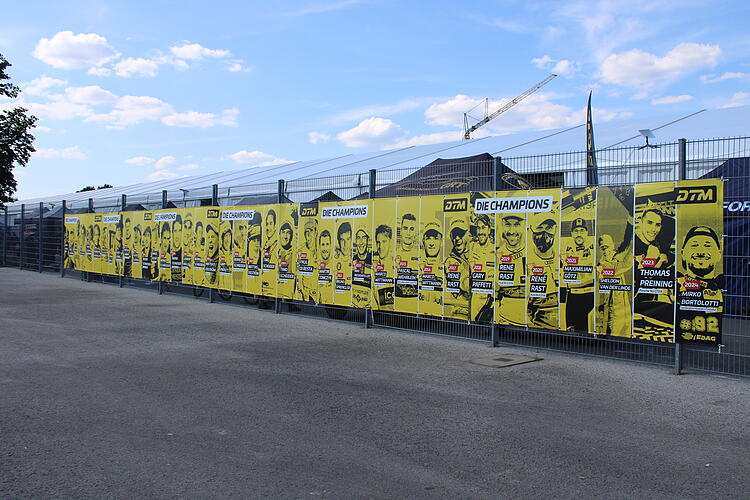 Die DTM hat ihre "Wall of Champions" an den Norisring mitgebracht.DTM Norisring 2025: Die besten Impressionen vom Freitag Die DTM hat ihre "Wall of Champions" an den Norisring mitgebracht.