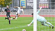 Cristian "Camillo" Fischer erzielte zwei Treffer für den FC Coburg.
