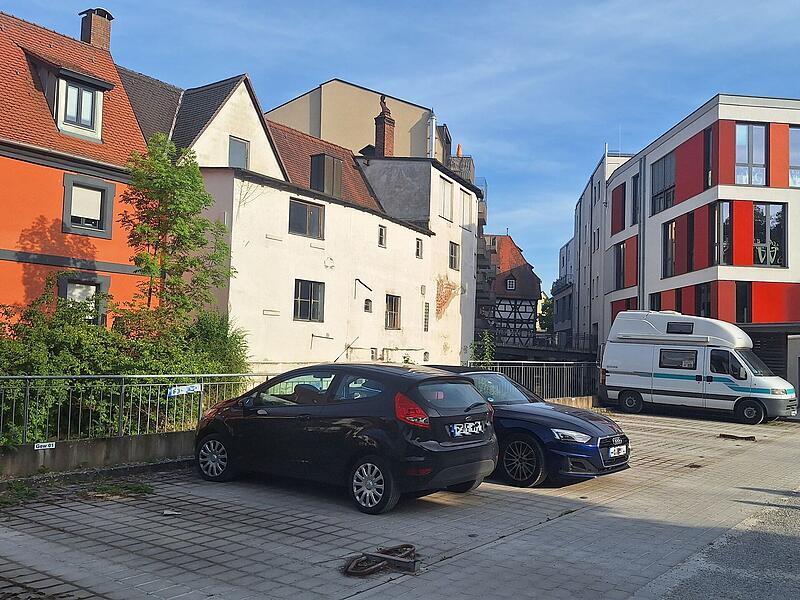 Kaserne, alte Eichhorn Brauerei, Stadtb&uuml;cherei ForchheimAlte Br&uuml;cke n&ouml;rdliches Wasserschloss Forchheim