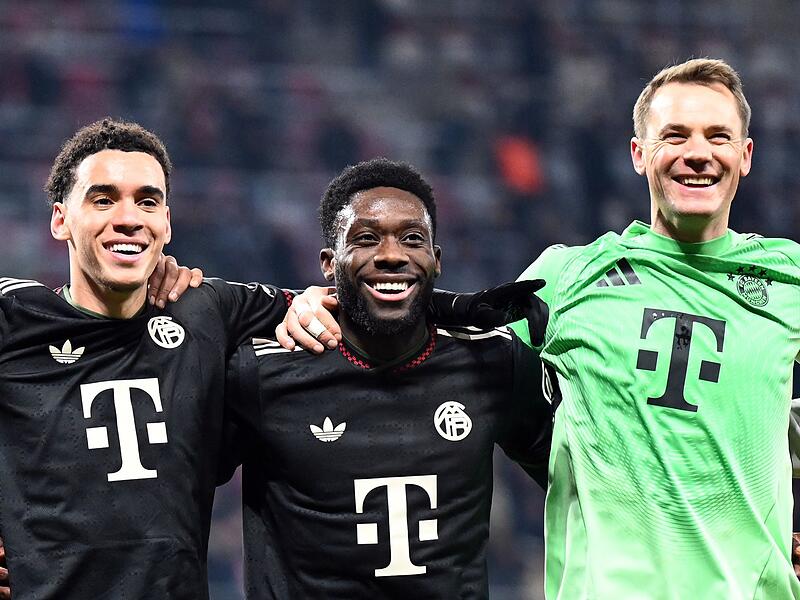 Jamal Musiala und Alphonso Davies