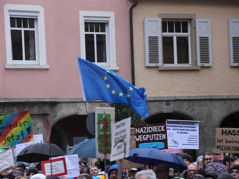 Demokratie-Demo in Bad Kissingen