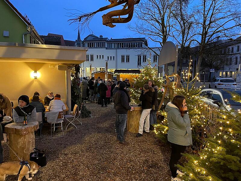 Die zweite Kronacher Stadtgarten-Weihnacht soll ebenfalls wieder ein Erfolg werden.