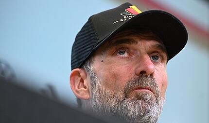 Erst gefeiert, nach der Griechenland-Niederlage in der Kritik: Bundestrainer J&uuml;rgen Klopp.