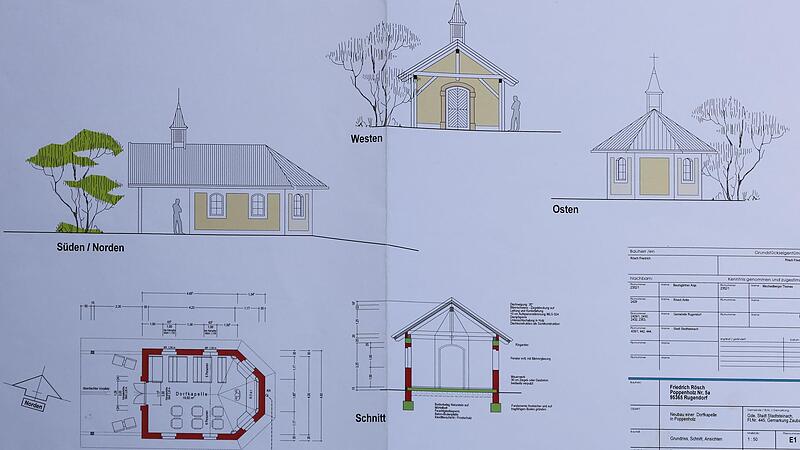 Für die Poppenholzer Kapelle gibt es kein historisches Vorbild. Sie wird aber so aussehen, als ob sie vor 200 Jahren gebaut wurde.