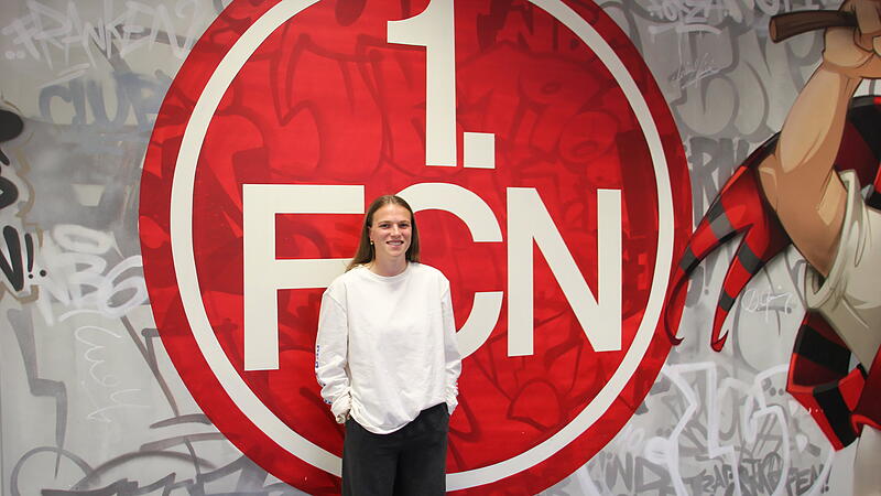 St&uuml;rmerin Nastassja Lein vom 1. FC N&uuml;rnberg