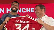 Vorstellung Ismael Saibari beim FC Bayern München Vorstellung Ismael Saibari beim FC Bayern München