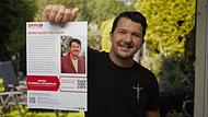 Sein Blutkrebs ist zur&uuml;ck: Louis Scordo aus Heroldsbach will sich erneut ins Leben zur&uuml;ckk&auml;mpfen. Er  braucht eine Transplantation.Forchheim & Fr&auml;nkische Schweiz