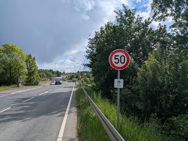 Mainbr&uuml;cke Viereth Tempo 50