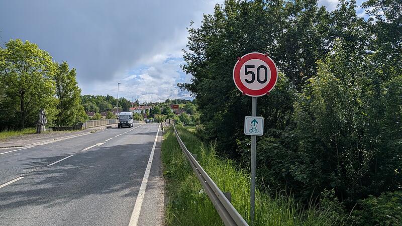 Mainbrücke Viereth Tempo 50 Mainbrücke Viereth Tempo 50