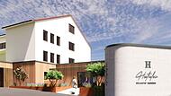So soll der neue Eingangsbereich des Berggasthofes H&ouml;tzelein in Kunreuth k&uuml;nftig aussehen.Forchheim & Fr&auml;nkische Schweiz