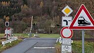 Bahnübergang Kauernburg