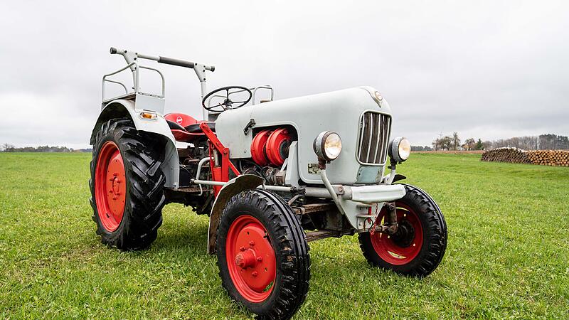 Beim diesj&auml;hrigen Schleppertreffen wird der Eicher Tiger EM 200 B, Baujahr 1960 versteigert.