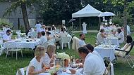 Dinner en blanc Dinner